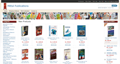 Desktop Screenshot of mittalbooks.com