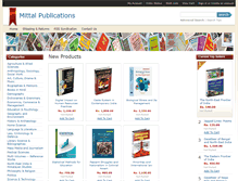 Tablet Screenshot of mittalbooks.com